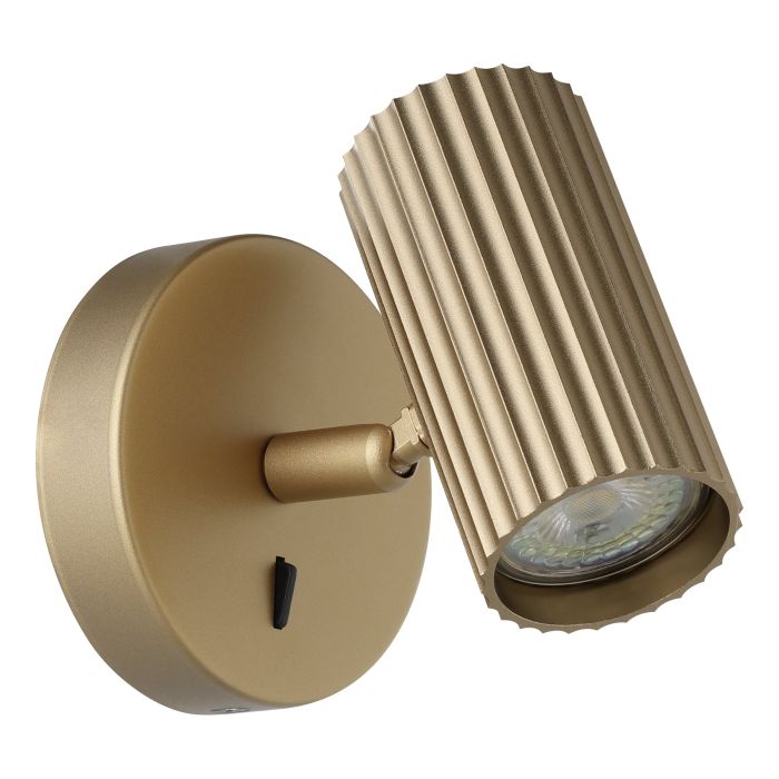 Eglo PORTILLO - Tri-Colour GU10 Wall Light in Matte Brass-Eglo-Ozlighting.com.au