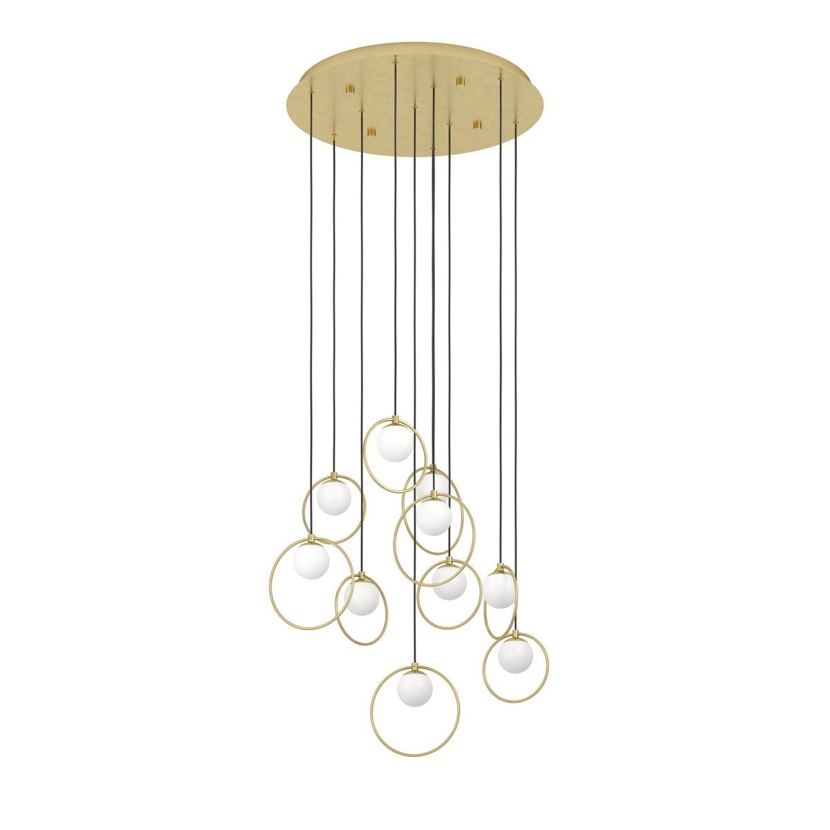 Eglo PORTOCOLOM Pendant - 10 Light Round-Eglo-Ozlighting.com.au