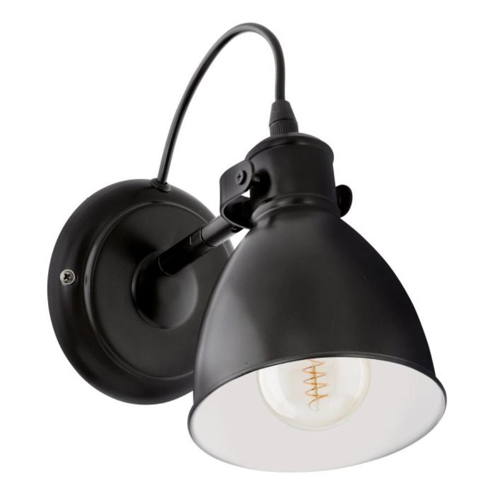 Eglo PRIDDY Wall Light - Metal Shade, E27-Eglo-Ozlighting.com.au