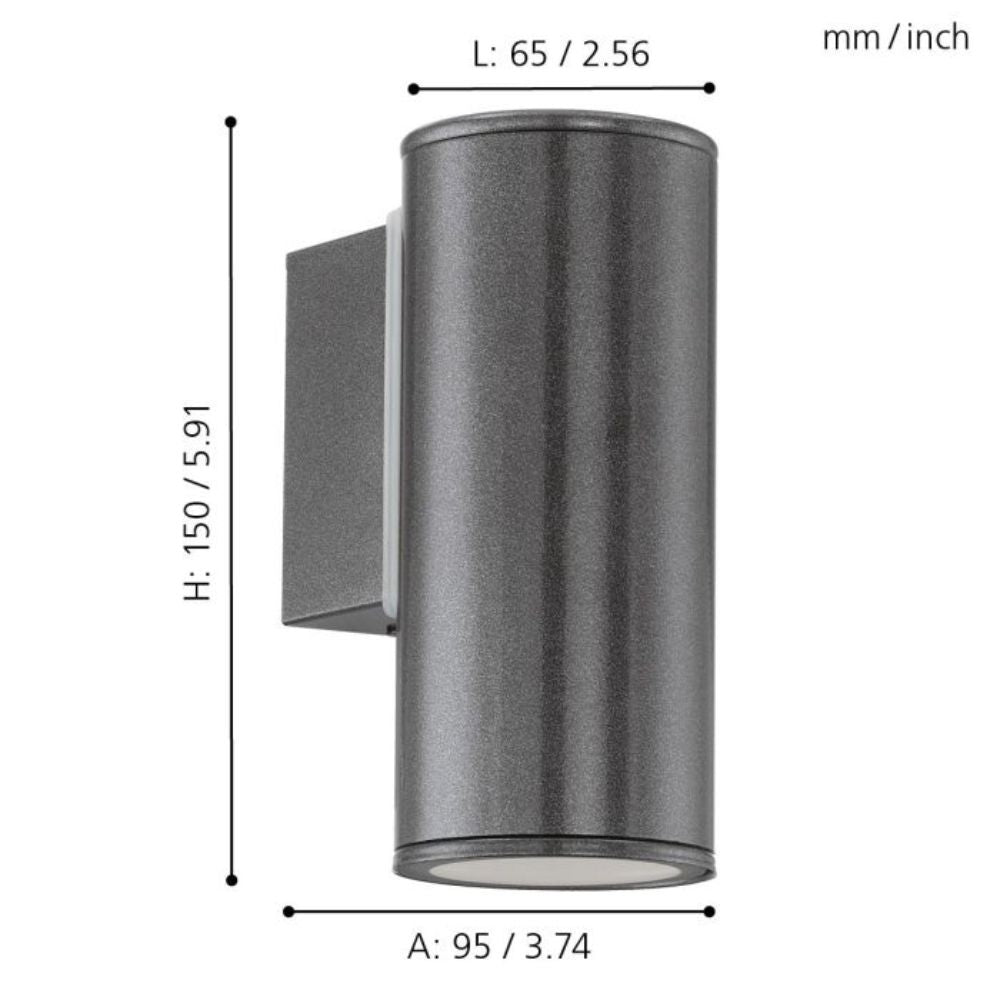 Eglo RIGA - 2.8W Wall Light-Eglo-Ozlighting.com.au