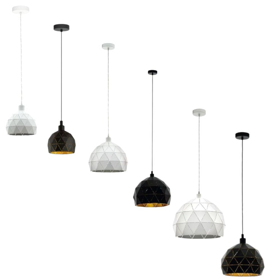 Eglo ROCCAFORTE - 1 Light Pendant-Eglo-Ozlighting.com.au