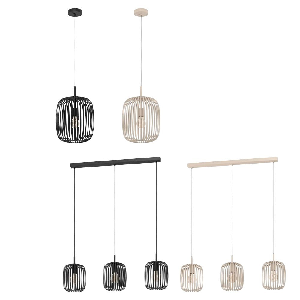 Eglo ROMAZZINA Pendant - 1/3 Light-Eglo-Ozlighting.com.au