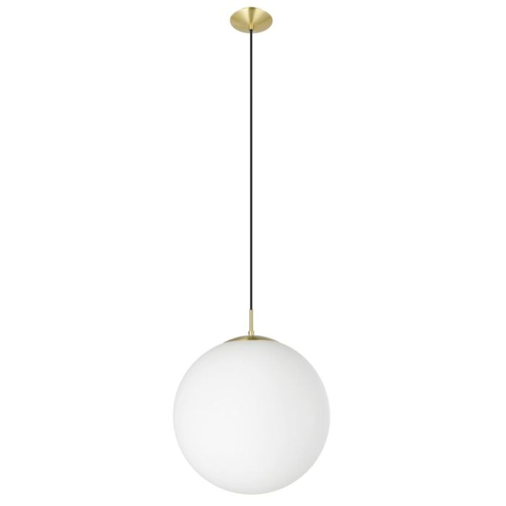 Eglo RONDO - 1 Light Glass Pendant-Eglo-Ozlighting.com.au