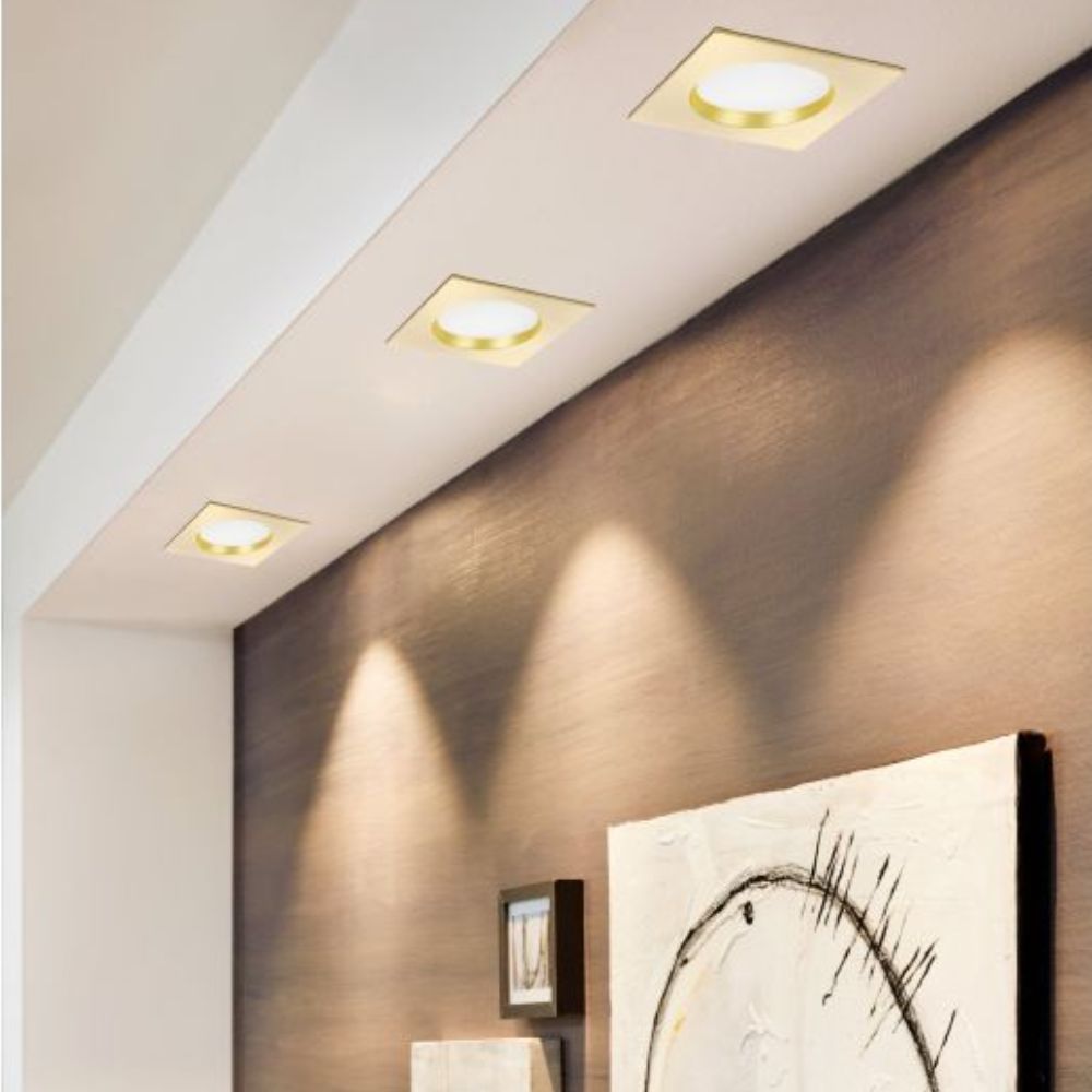 Eglo ROYSTAR Downlight Trim Accessory - Square-Eglo-Ozlighting.com.au