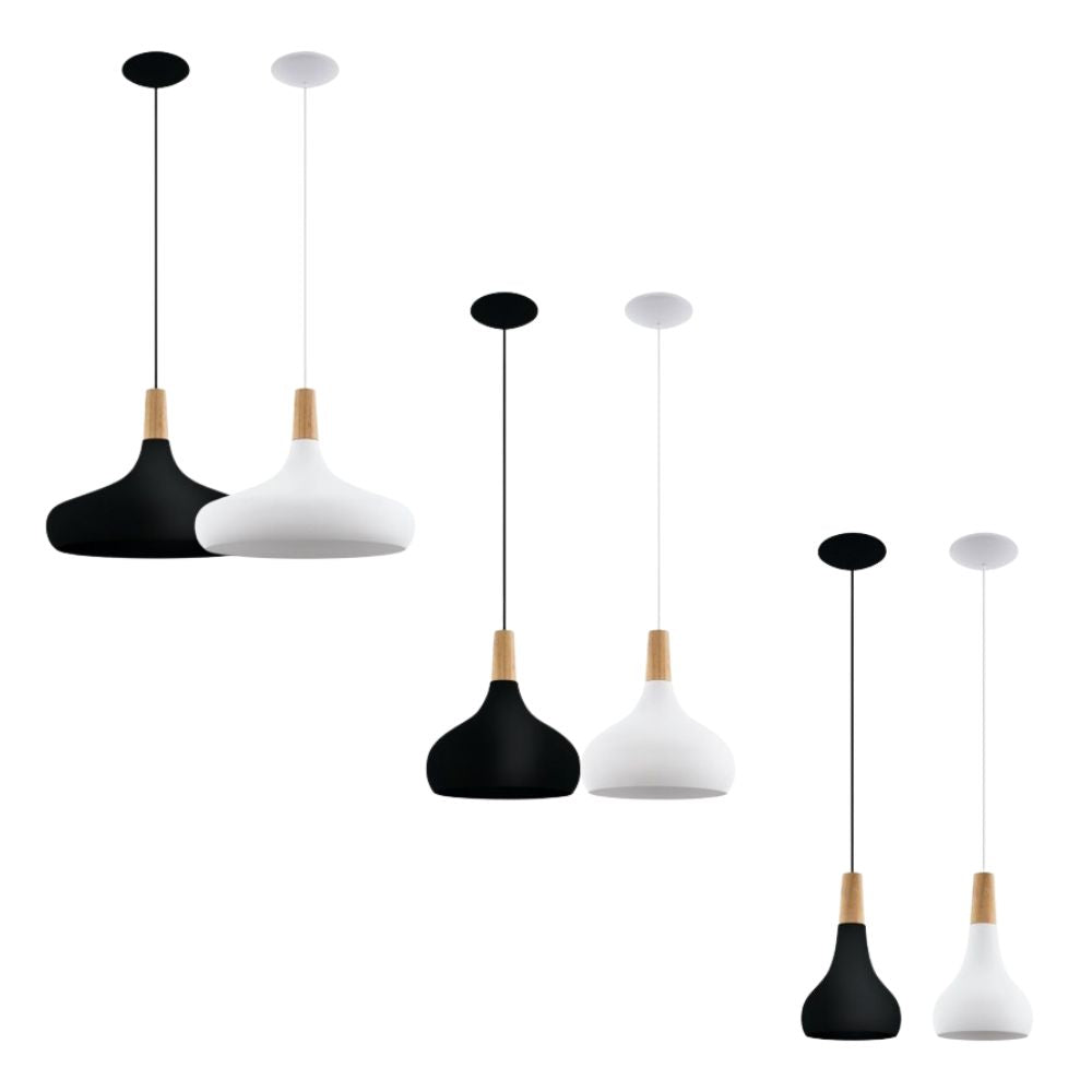 Eglo SABINAR - 1 Light Pendant-Eglo-Ozlighting.com.au