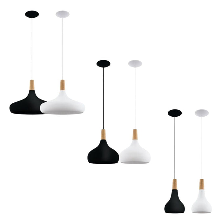 Eglo SABINAR - 1 Light Pendant-Eglo-Ozlighting.com.au