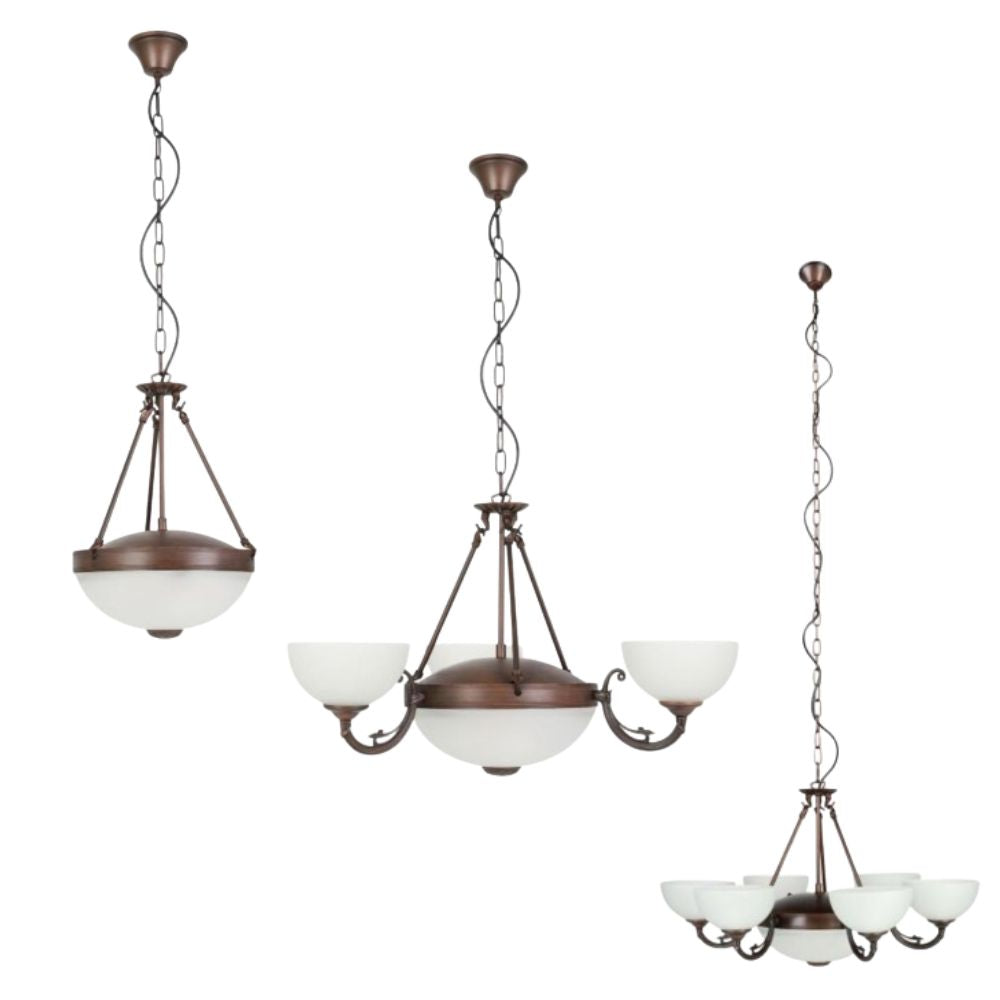 Eglo SAVOY Pendant - 2/3/6 Light-Eglo-Ozlighting.com.au