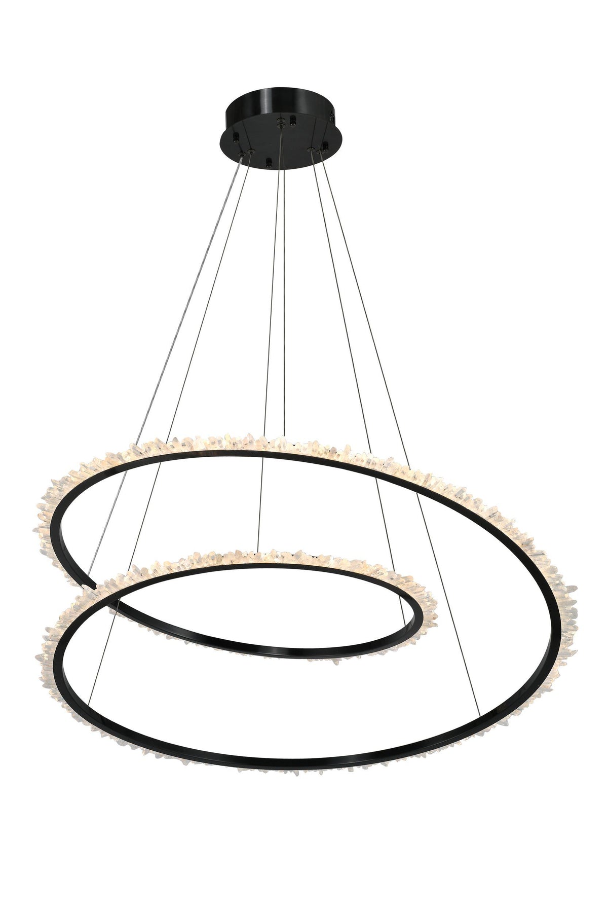 Eglo SCARLETT LED Pendant - 750mm Curved-Eglo-Ozlighting.com.au
