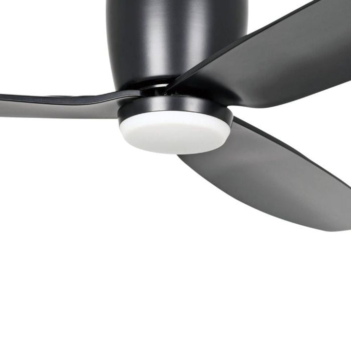 Eglo SEACLIFF - 52" 1320mm DC Hugger Ceiling Fan with LED Light-Eglo-Ozlighting.com.au