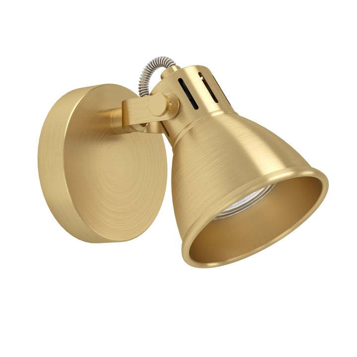 Eglo SERAS - 5W Indoor LED Wall Light | Brass-Eglo-Ozlighting.com.au