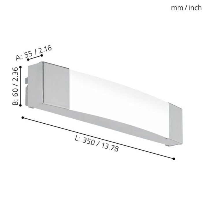 Eglo SIDERNO - 8W/16W/24W LED Mirror Light-Eglo-Ozlighting.com.au