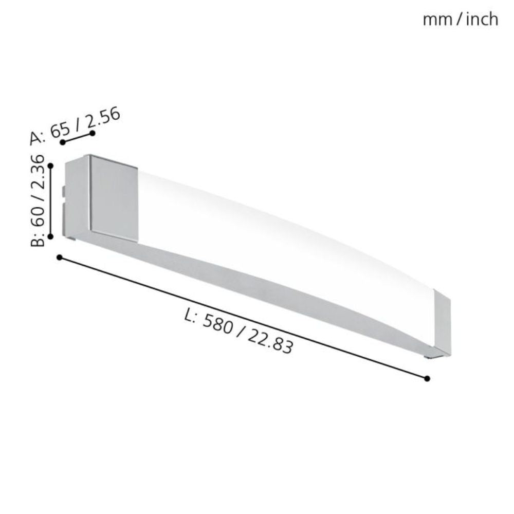 Eglo SIDERNO - 8W/16W/24W LED Mirror Light-Eglo-Ozlighting.com.au
