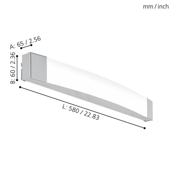 Eglo SIDERNO - 8W/16W/24W LED Mirror Light-Eglo-Ozlighting.com.au