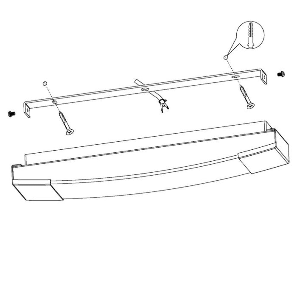 Eglo SIDERNO LED Mirror Light - 8W/16W/24W-Eglo-Ozlighting.com.au