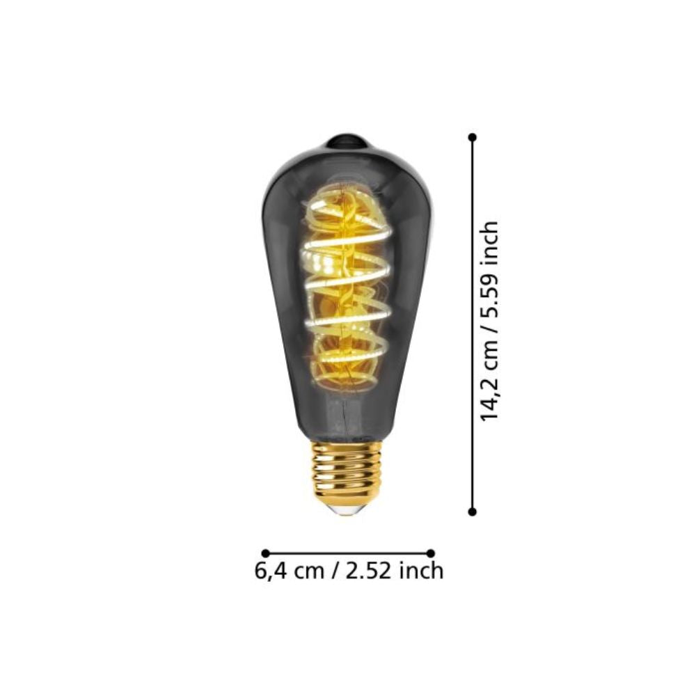 Eglo ST64 Globe - 4W ST64, E27-Eglo-Ozlighting.com.au