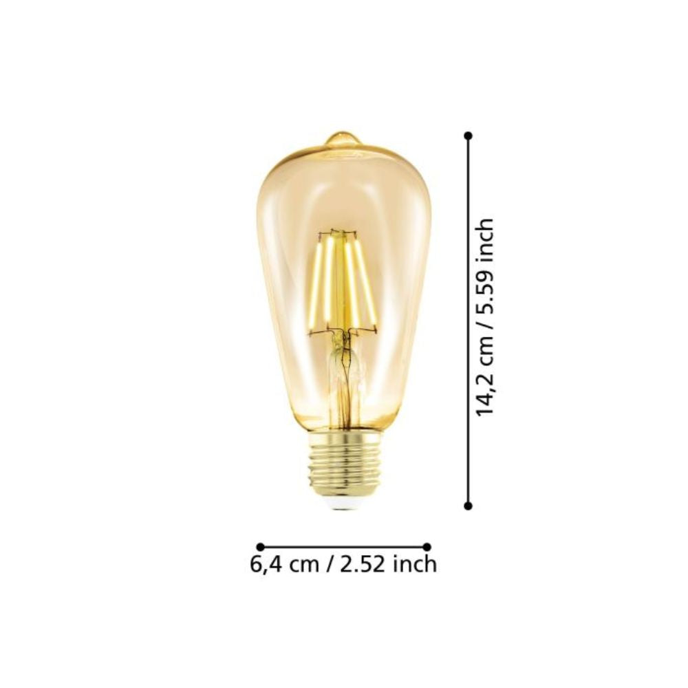 Eglo ST64 Globe - 4W ST64, E27-Eglo-Ozlighting.com.au