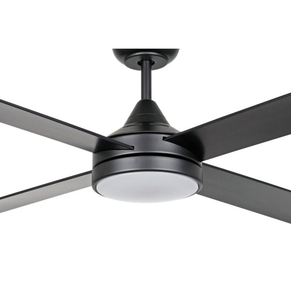 Eglo STRADBROKE - 4 Blade 52" 1320mm DC Ceiling Fan with 3-CCT LED Light-Eglo-Ozlighting.com.au