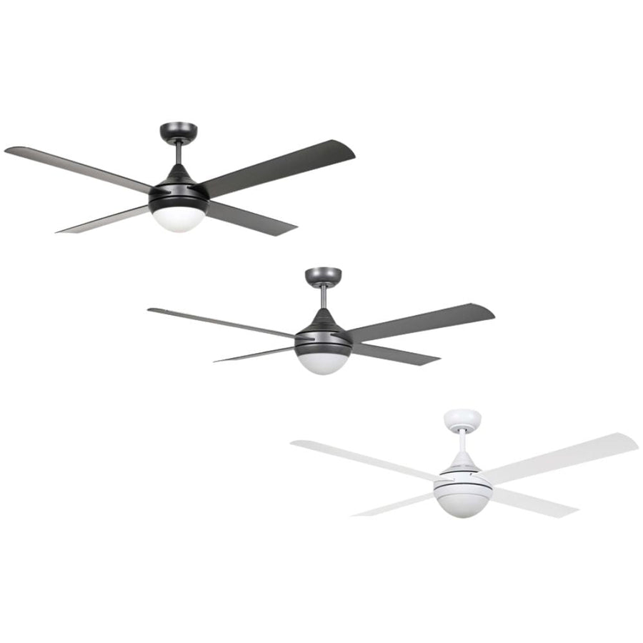 Eglo STRADBROKE - 52" 1320mm DC Ceiling Fan with LED Light-Eglo-Ozlighting.com.au