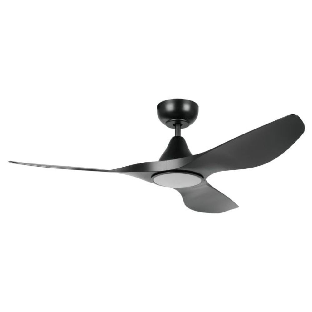 Eglo SURF DC Ceiling Fan - 3 Blade 48" 1220mm, 3-CCT LED Light-Eglo-Ozlighting.com.au