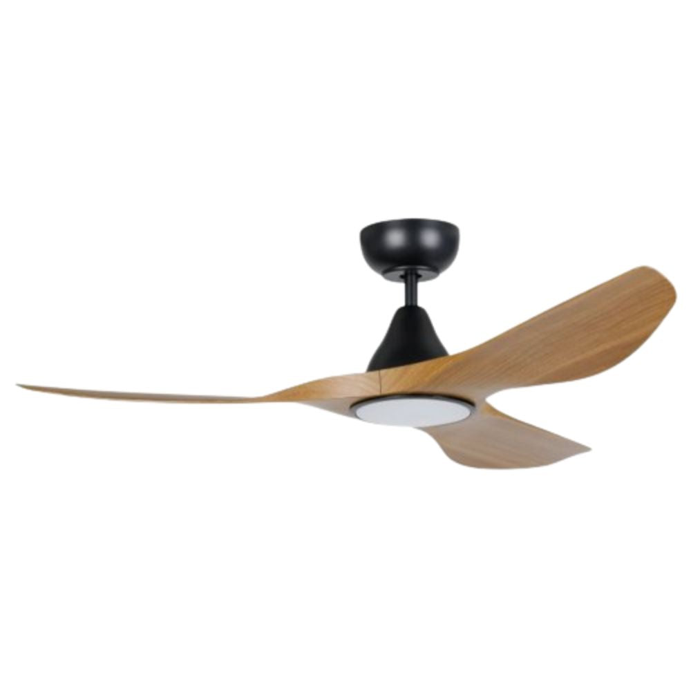 Eglo SURF DC Ceiling Fan - 3 Blade 48" 1220mm, 3-CCT LED Light-Eglo-Ozlighting.com.au