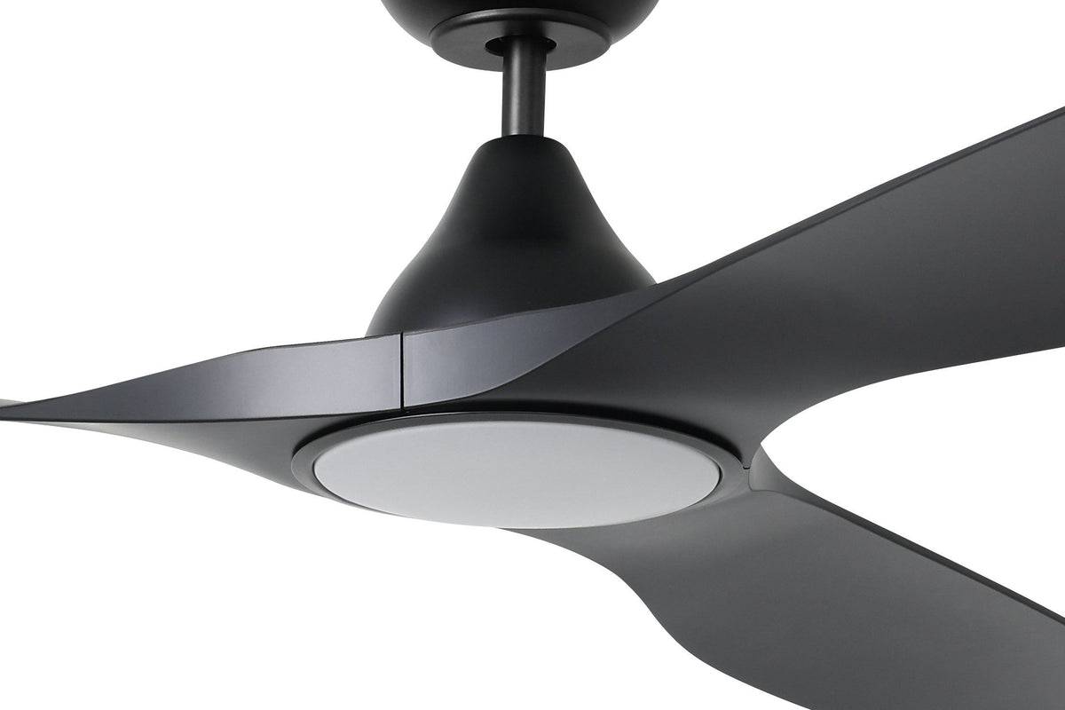 Eglo SURF DC Ceiling Fan - 72 Inch, Tri-Colour LED Light-Eglo-Ozlighting.com.au
