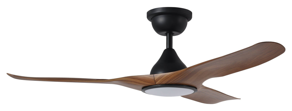 Eglo TAHITI DC Ceiling Fan - 52 Inch, Tri-Colour LED Light-Eglo-Ozlighting.com.au