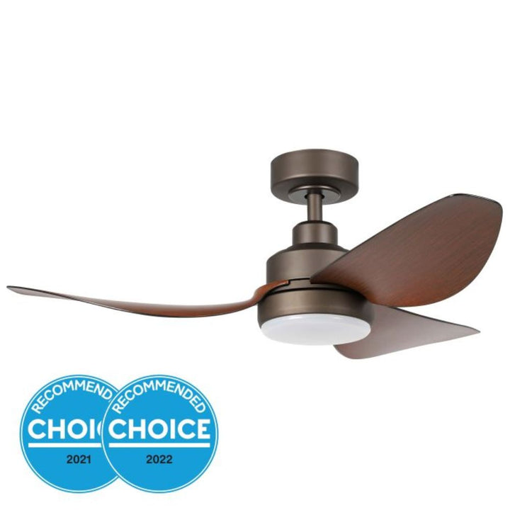 Eglo TORQUAY - 42" 1070mm DC Ceiling Fan with LED Light-Eglo-Ozlighting.com.au