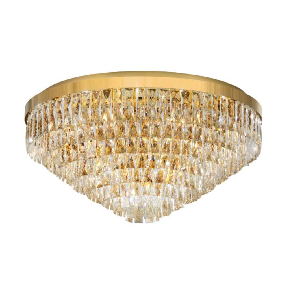 Eglo VALPARAISO - Gold-Coloured Ceiling Light-Eglo-Ozlighting.com.au