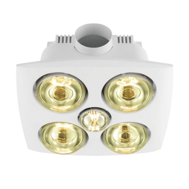 Eglo VESUVIUS 4 - 4 Heater 3-in-1 Bathroom Heater, Exhaust & Light-Eglo-Ozlighting.com.au