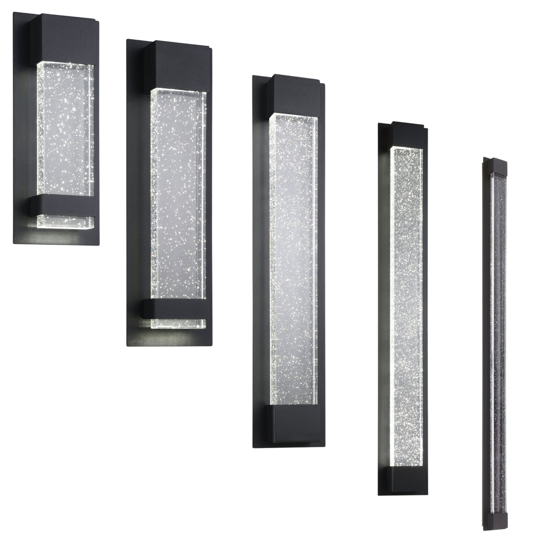 Eglo VILLAGRAZIA 2 - 6.7W Outdoor LED Wall Light | Black-Eglo-Ozlighting.com.au