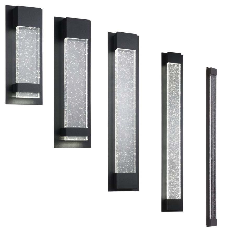 Eglo VILLAGRAZIA 2 - 6.7W Outdoor LED Wall Light | Black-Eglo-Ozlighting.com.au
