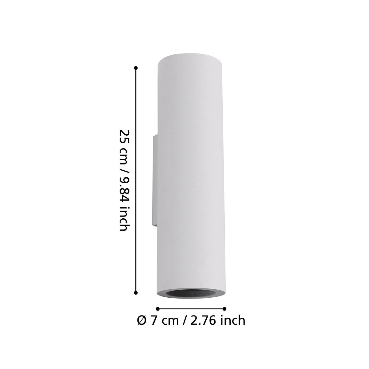 Eglo VIVIEN 2-Light Wall Light - GU10-Eglo-Ozlighting.com.au