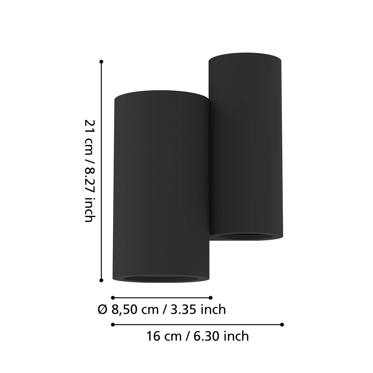 Eglo VIVIEN 4-Light Wall Light - GU10-Eglo-Ozlighting.com.au