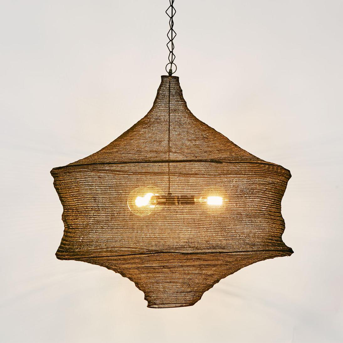 Emac & Lawton BEVERLY Pendant Light Antique Brass-Emac & Lawton-Ozlighting.com.au
