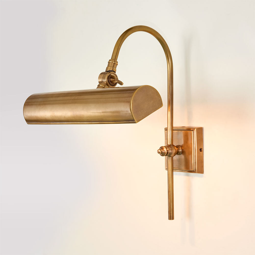 Emac & Lawton BOWRAL Wall Light Antique Brass-Emac & Lawton-Ozlighting.com.au