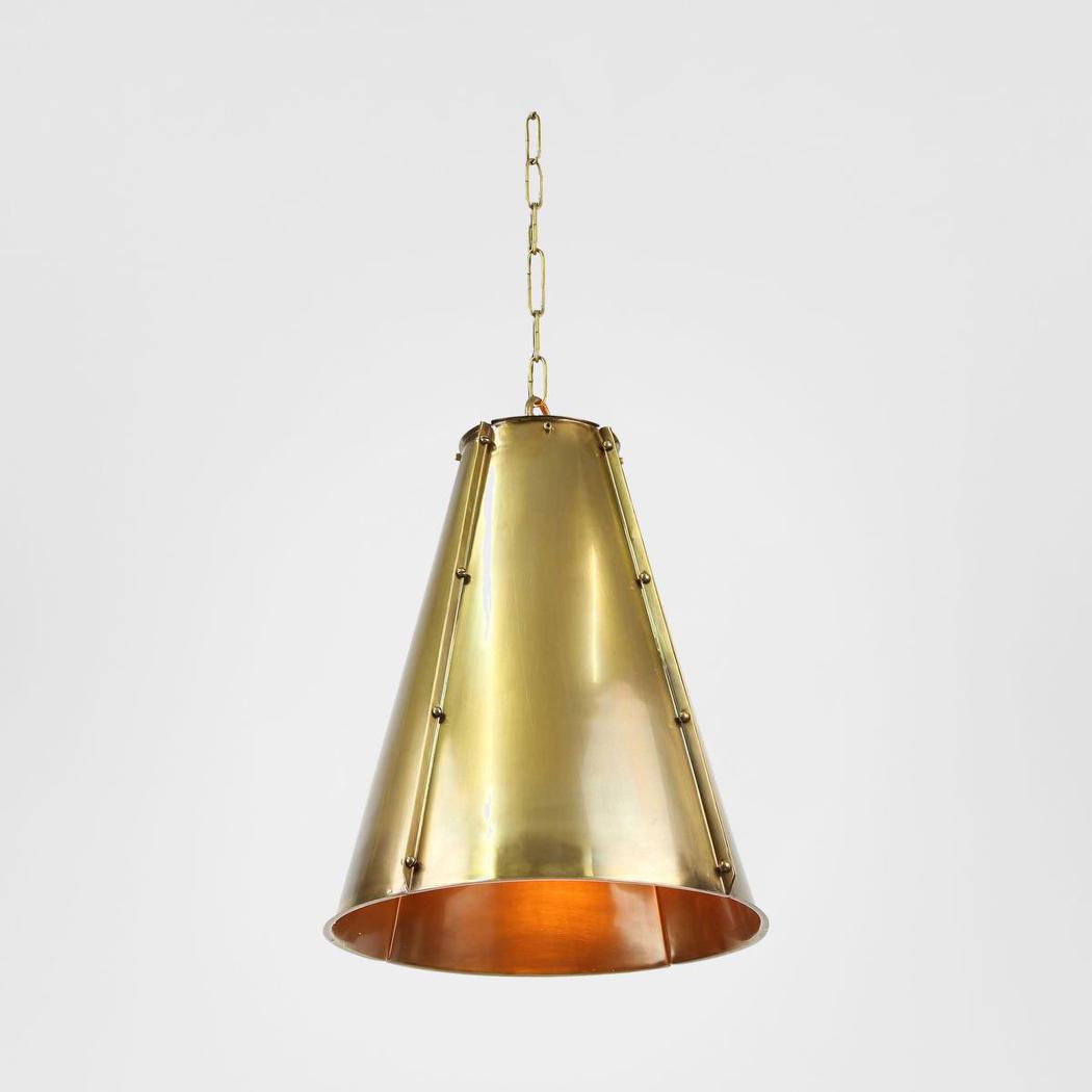 Emac & Lawton CAPRI Pendant Light Brass-Emac & Lawton-Ozlighting.com.au
