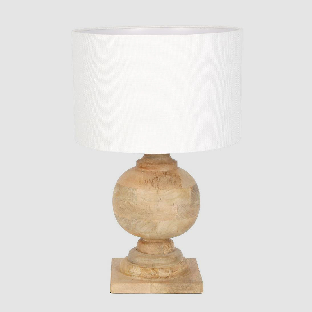 Emac & Lawton COACH Table Lamp Natural Wood-Emac & Lawton-Ozlighting.com.au