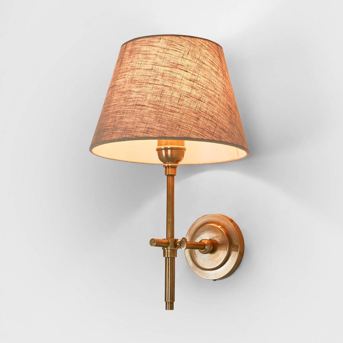 Emac & Lawton DINO Wall Light Antique Brass-Emac & Lawton-Ozlighting.com.au