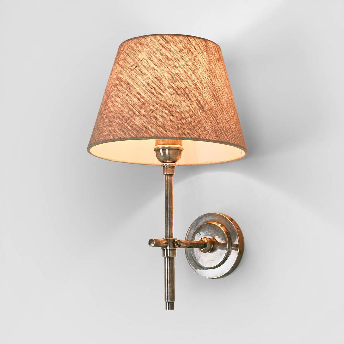 Emac & Lawton DINO Wall Light Antique Silver-Emac & Lawton-Ozlighting.com.au