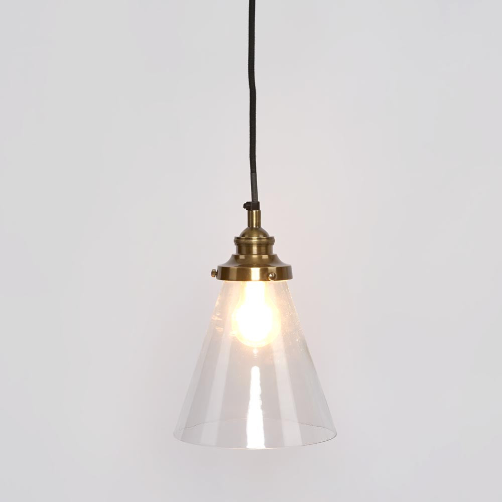 Emac & Lawton GADSDEN Pendant Light Antique Brass-Emac & Lawton-Ozlighting.com.au