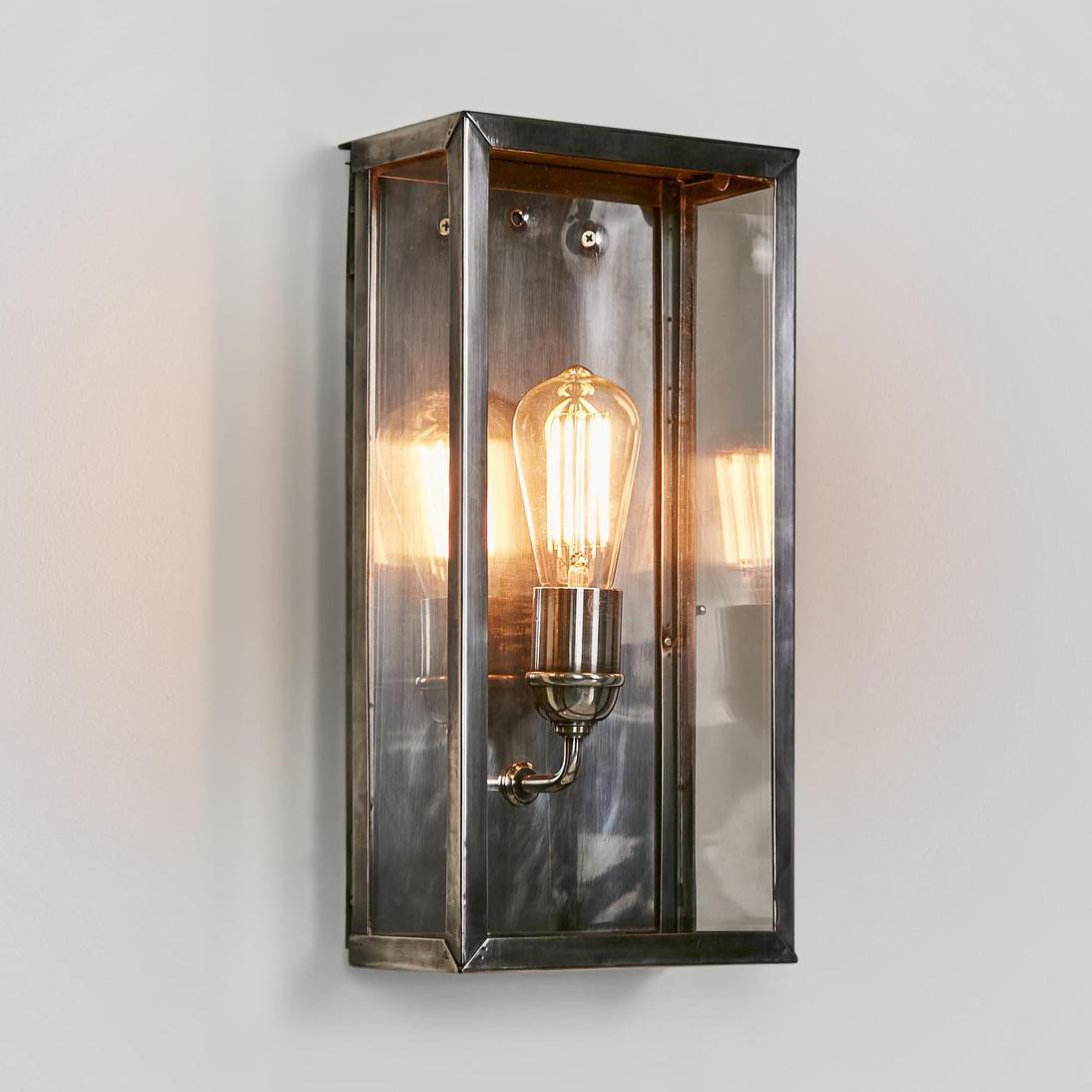 Emac & Lawton GOODMAN Wall Light Outdoor Antique Silver-Emac & Lawton-Ozlighting.com.au