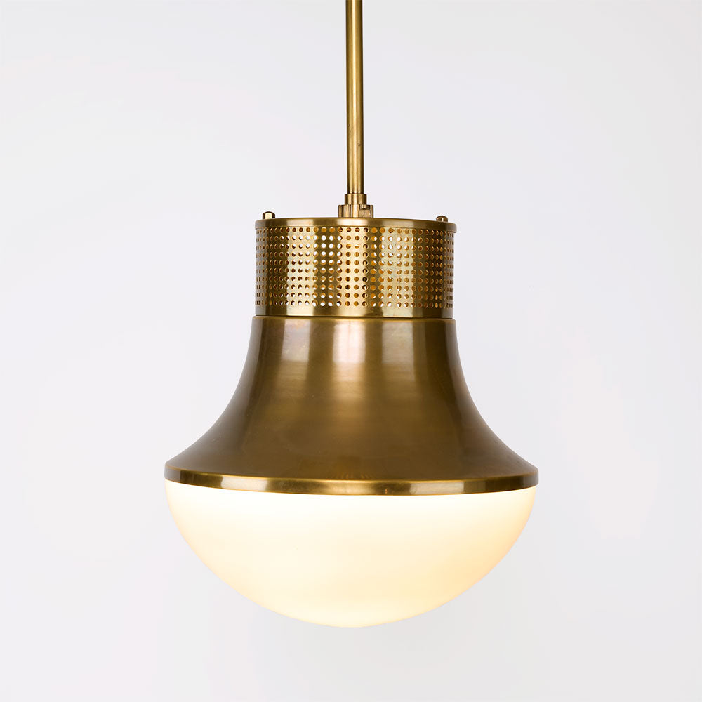 Emac & Lawton HALO Pendant Light Antique Brass-Emac & Lawton-Ozlighting.com.au