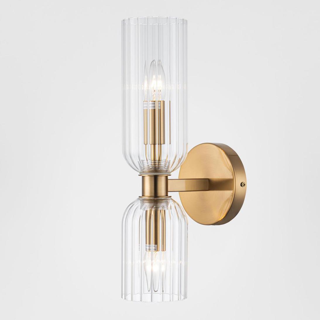 Emac & Lawton HENDRICKS Wall Light Antique Brass-Emac & Lawton-Ozlighting.com.au