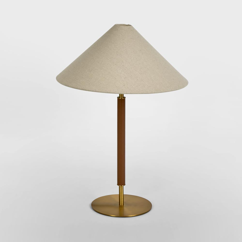Emac & Lawton HUNTLEY Table Lamp Brass-Emac & Lawton-Ozlighting.com.au