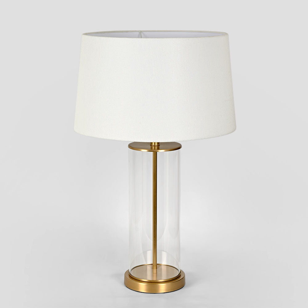 Emac & Lawton IRIS Table Lamp Base Only Antique Brass-Emac & Lawton-Ozlighting.com.au