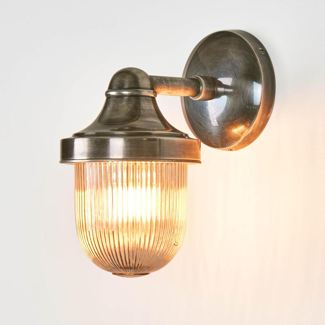 Emac & Lawton JADE Wall Light Outdoor Silver-Emac & Lawton-Ozlighting.com.au