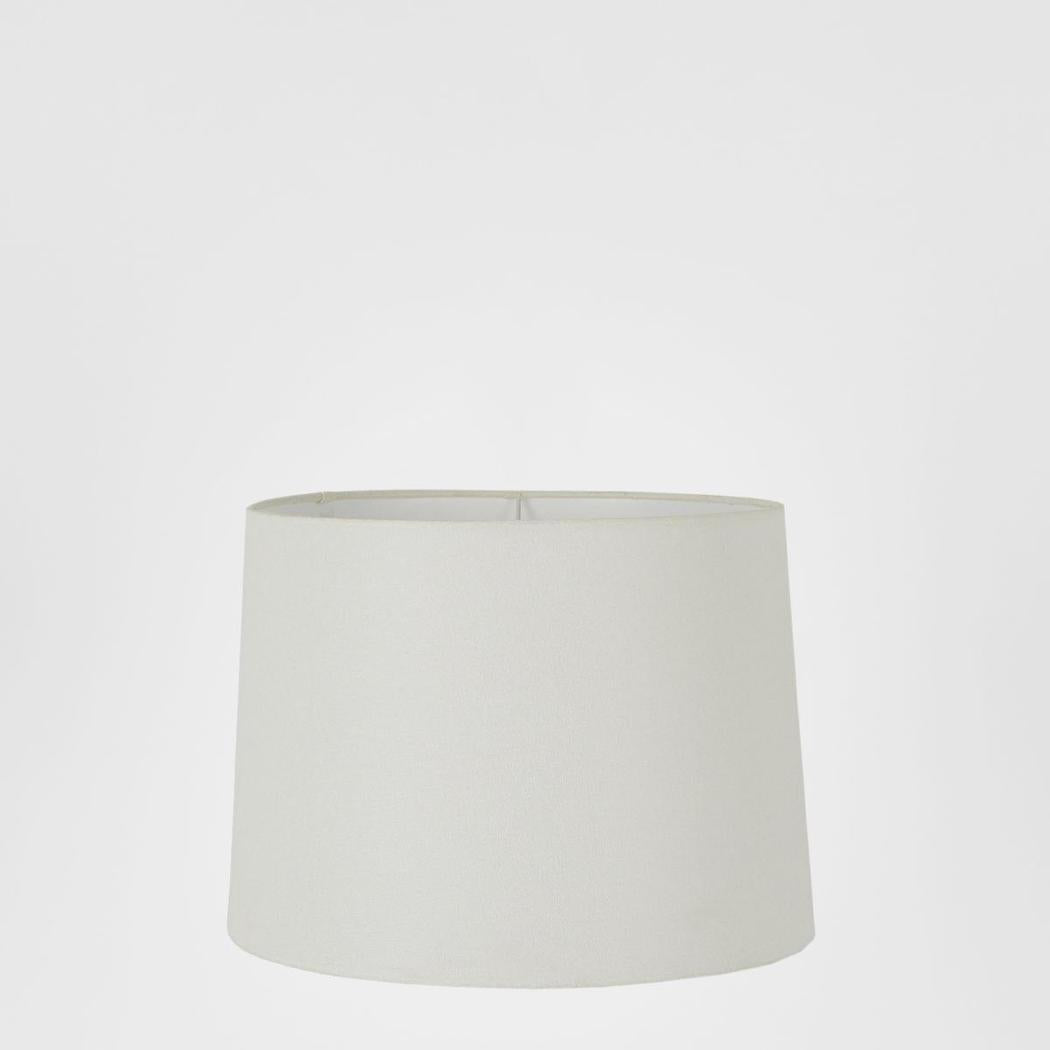 Emac & Lawton Linen Drum Lampshade XS Ivory-Emac & Lawton-Ozlighting.com.au