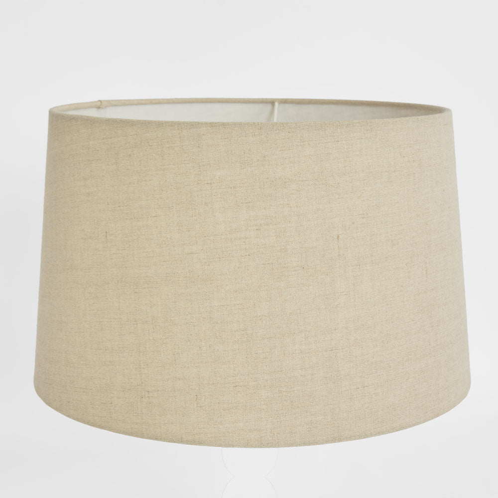 Emac & Lawton Linen Drum Lampshade XXL Light Natural-Emac & Lawton-Ozlighting.com.au