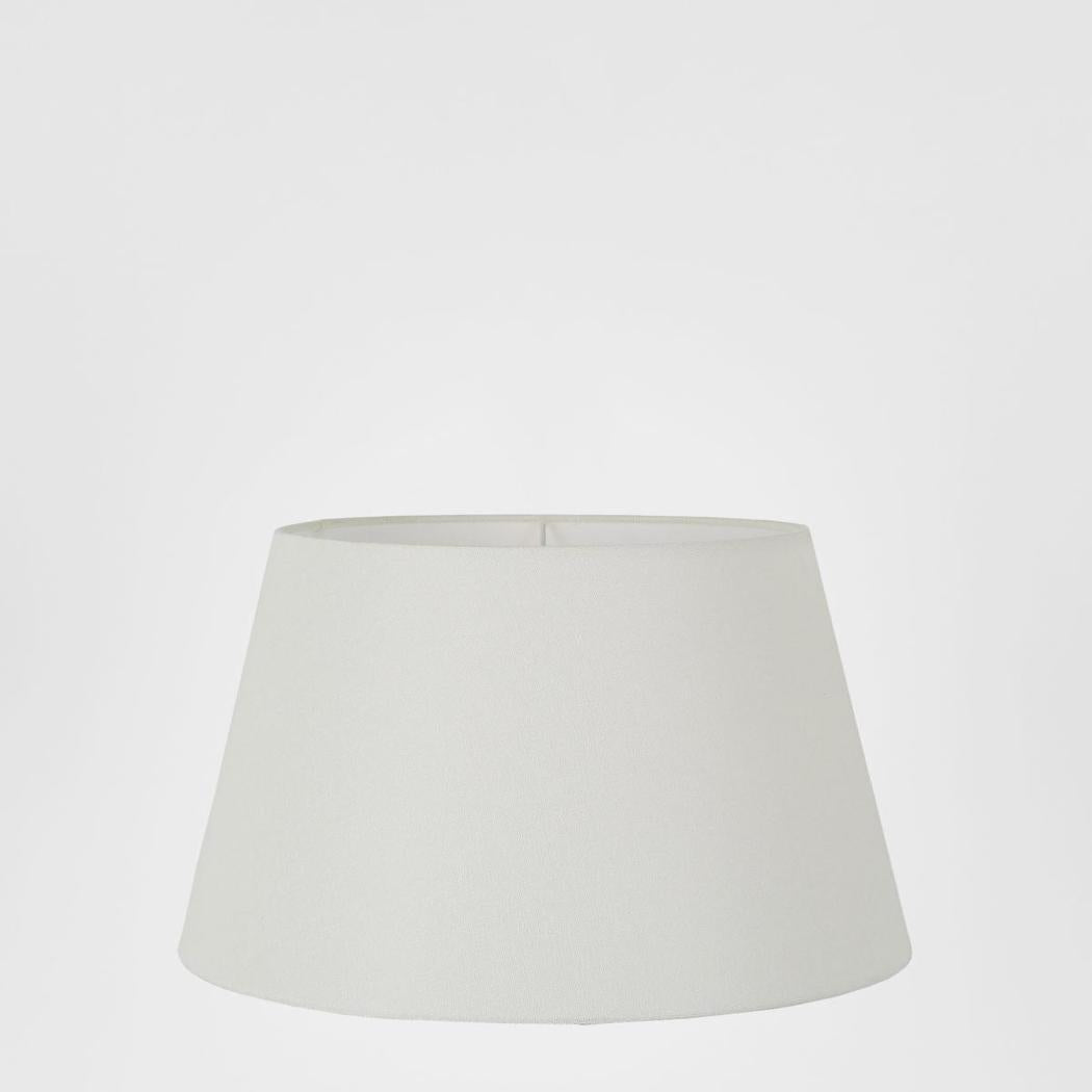 Emac & Lawton Linen Taper Lampshade XS Textured Ivory-Emac & Lawton-Ozlighting.com.au