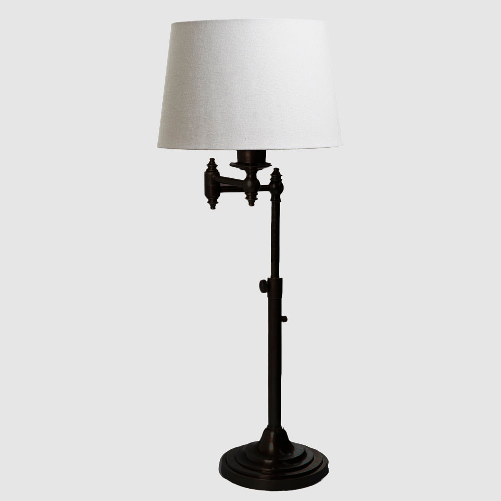 Emac & Lawton MACLEAY Table Lamp Base Only Black-Emac & Lawton-Ozlighting.com.au